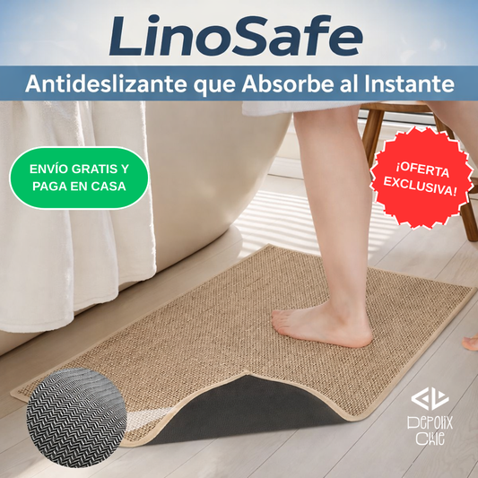 LinoSafe - Alfombra de Lino Antideslizante