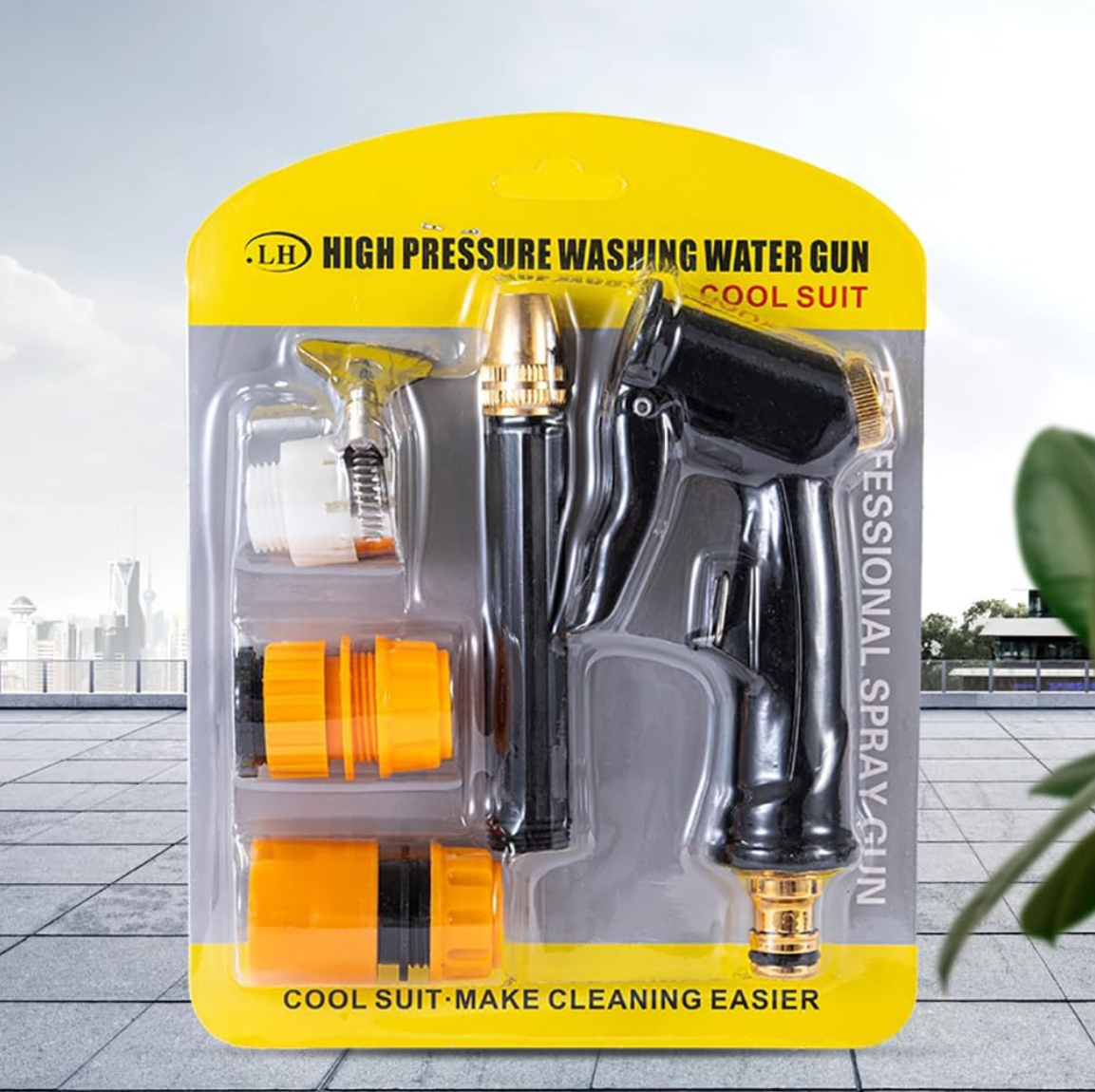 Pulverizadora de Agua Alta Presión