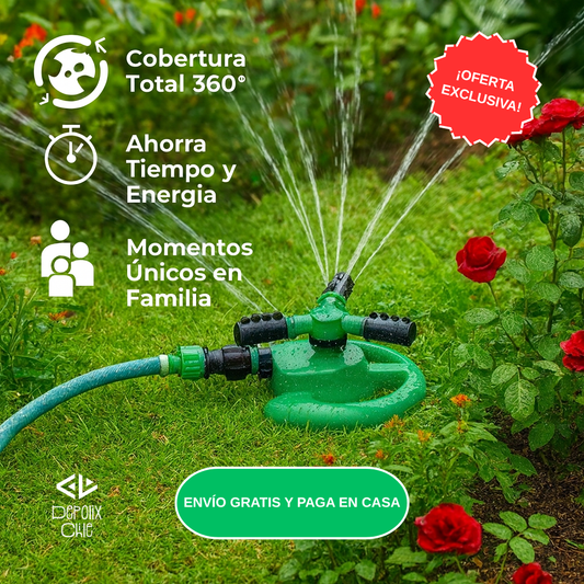 Aspersor de Riego 360°