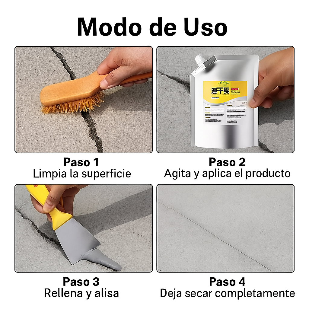 Sellador Grietas de Hormigón