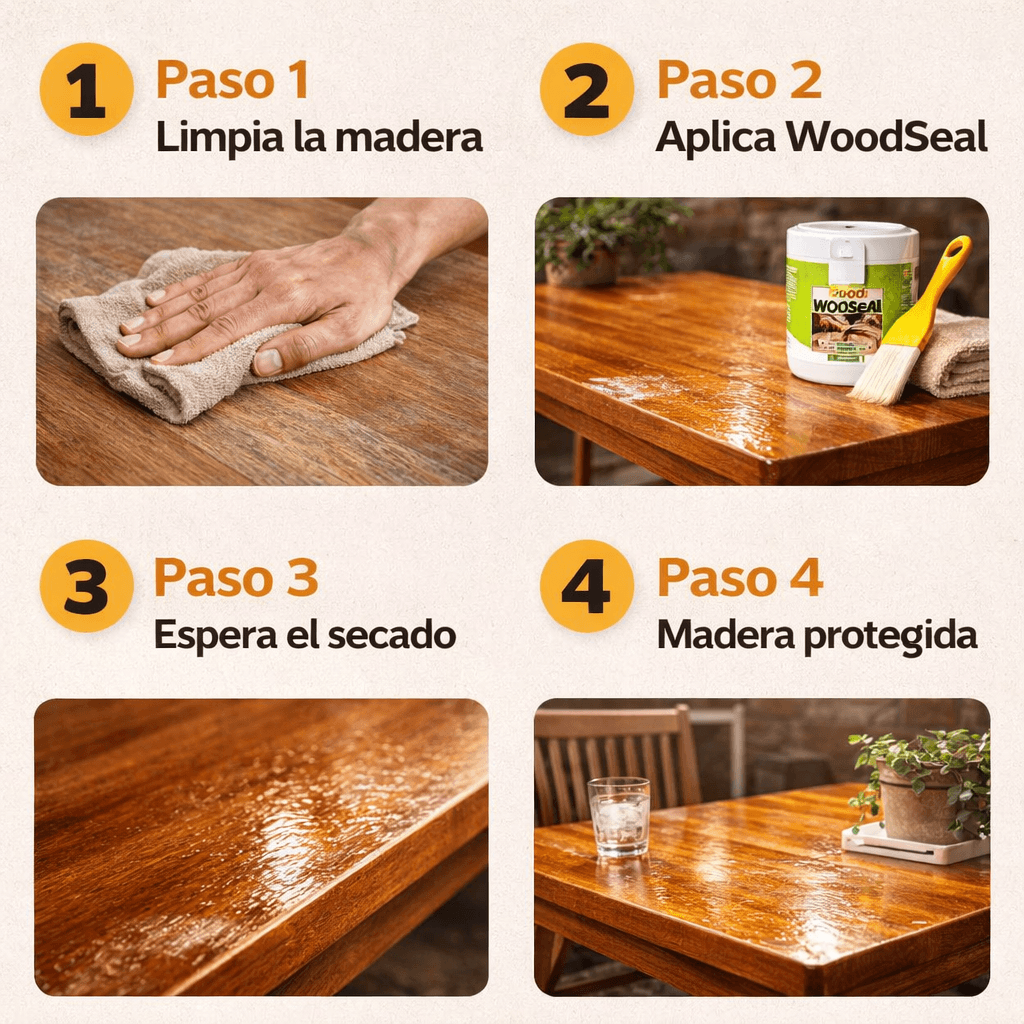 WoodSeal - Barniz Sellador de Madera