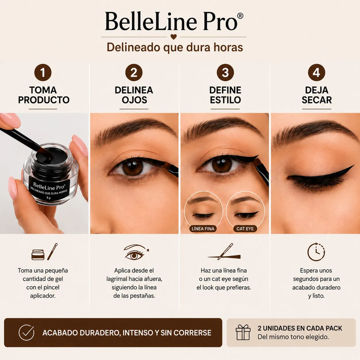 BelleLine Pro® | Delineado que dura horas