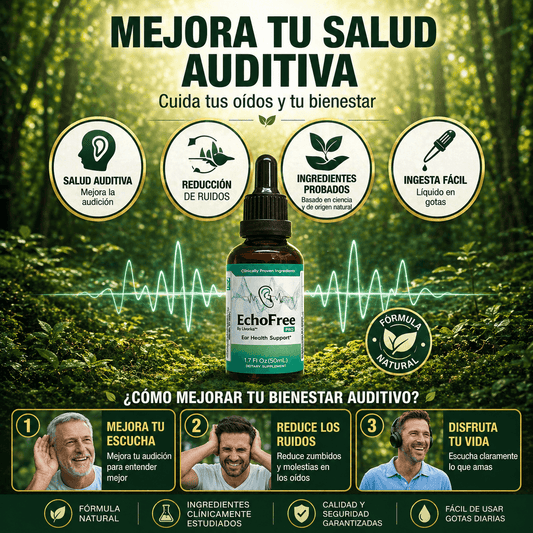 EchoFree Pro - Alivio Natural para tus Oídos