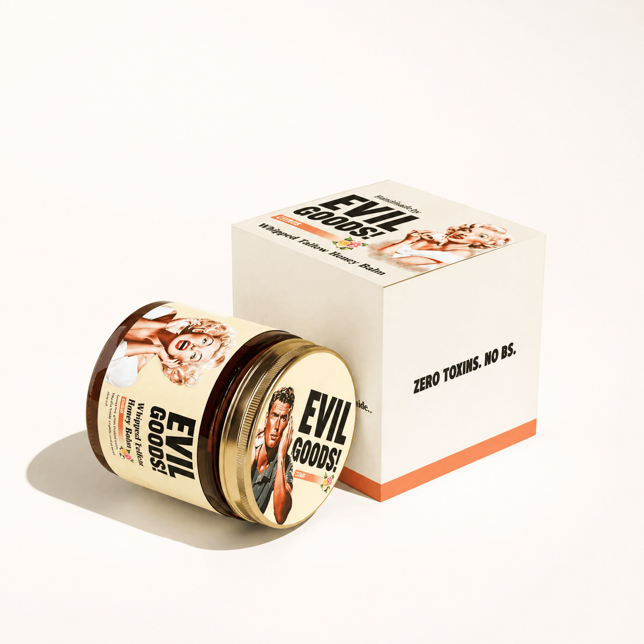 Crema Sebo Res EvilGoods - Piel Calmada e Hidratada