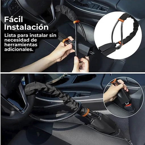 LockDual Pro® - Bloqueo de Volante AntiRobo