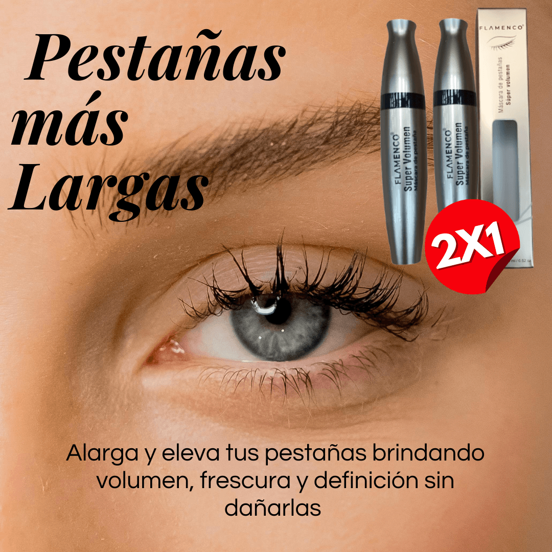 Mascara de Pestaña Flamenco® | Super Volumen