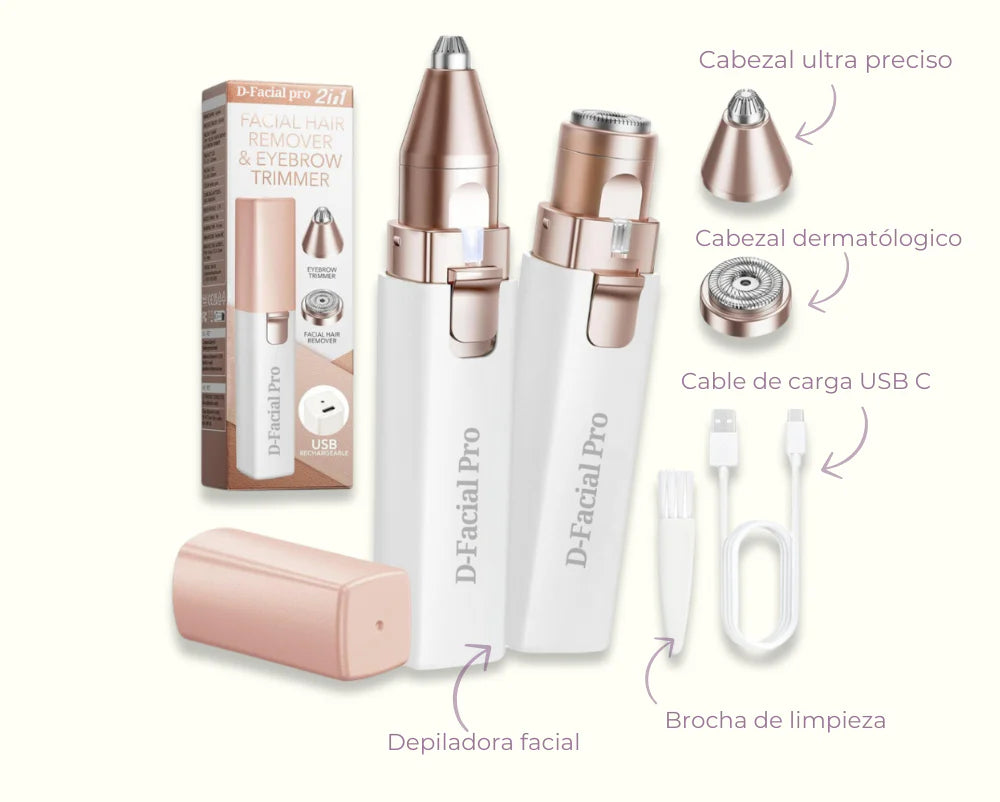 DEPILADORA FACIAL Y NARIZ VERANO