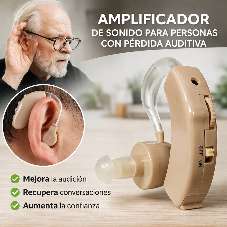 Audífono Amplificador | Recupera tu Audición