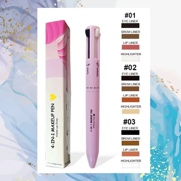 Lápiz de Maquillaje 4 en 1 - Coreano