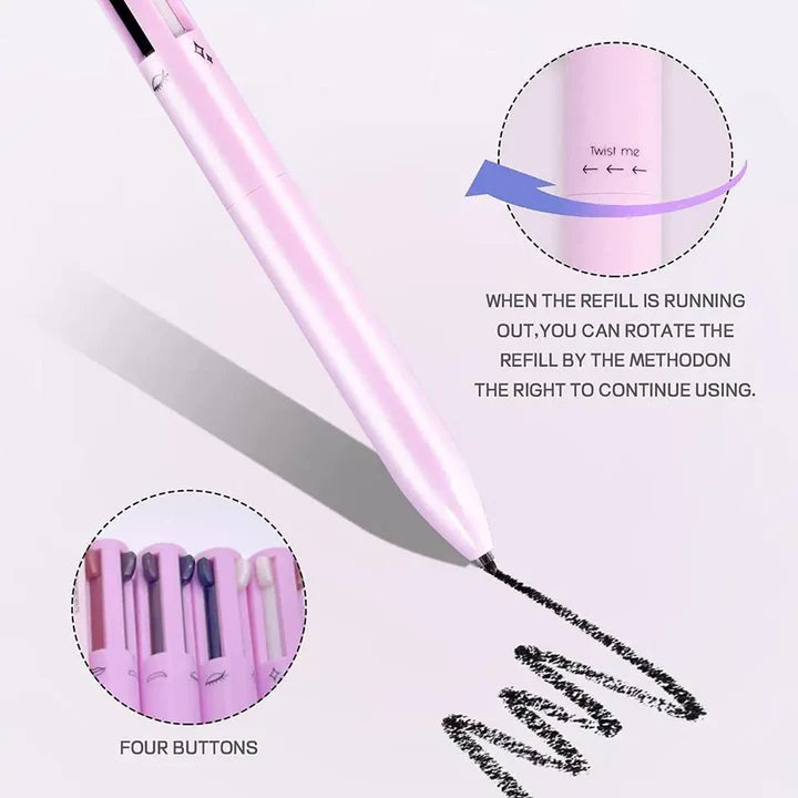 Lápiz de Maquillaje 4 en 1 - Coreano