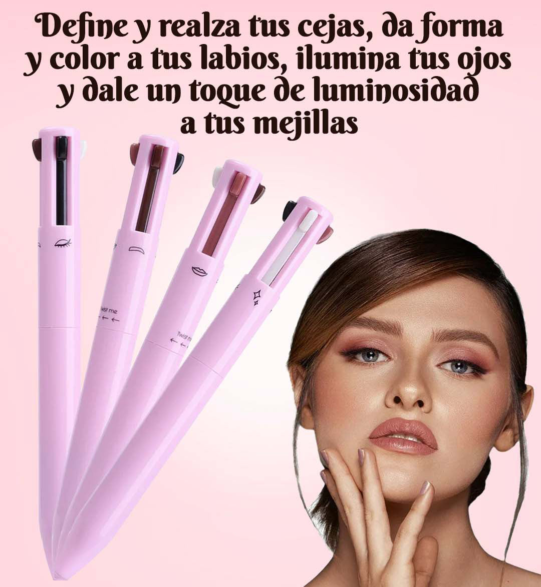 Lápiz de Maquillaje 4 en 1 - Coreano