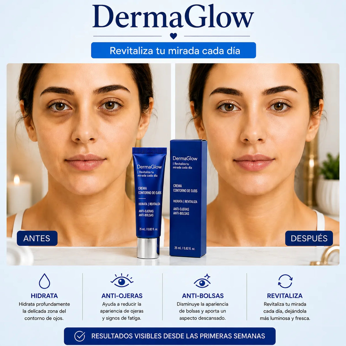 DermaGlow | Revitaliza tu Mirada Cada Día