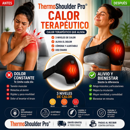 ThermoShoulderPro® | Alivio con Calor Terapéutico