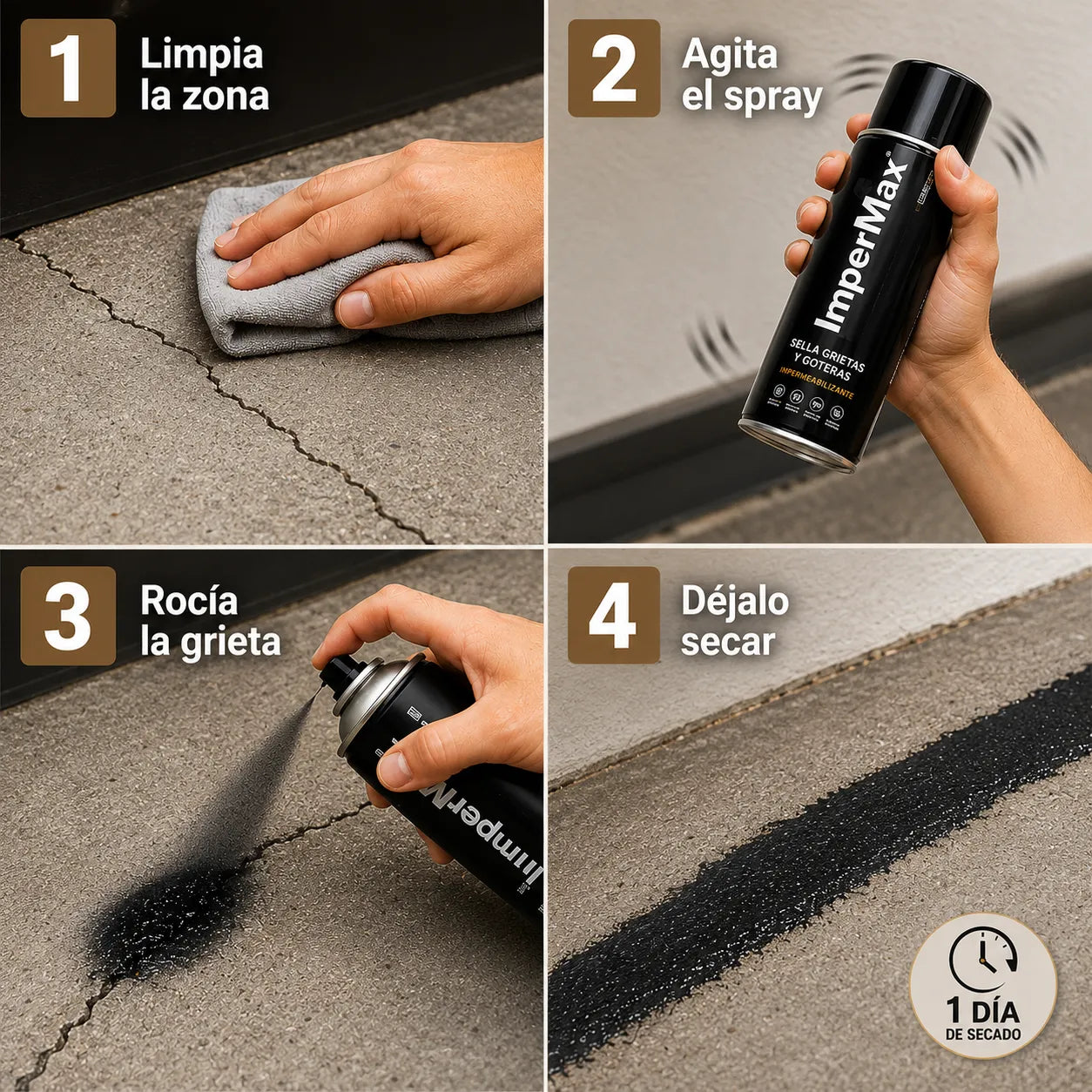 ImperMax® | Sella Grietas y Goteras