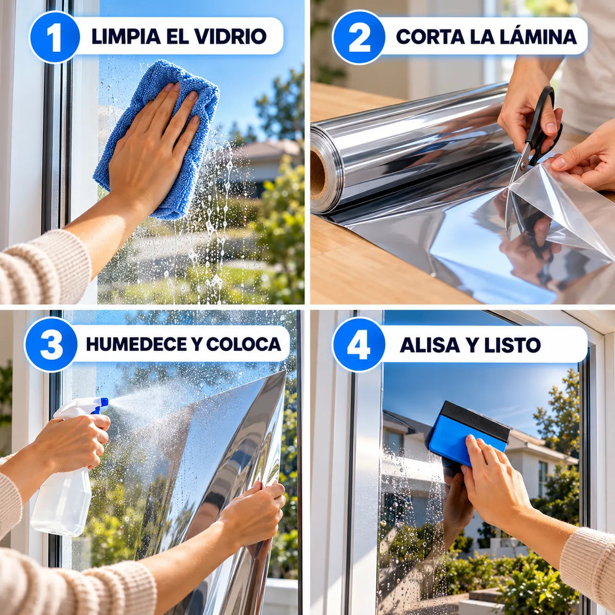 Lamina Espejo Polarizada 5 Metros
