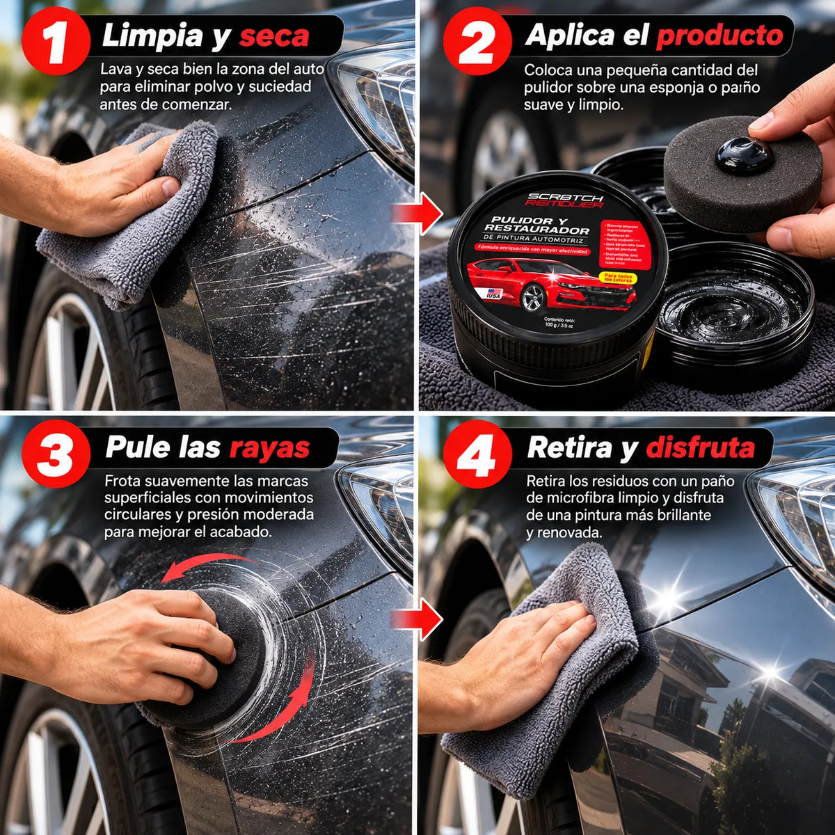Pulidor y Restaurador de Pintura de Vehiculos
