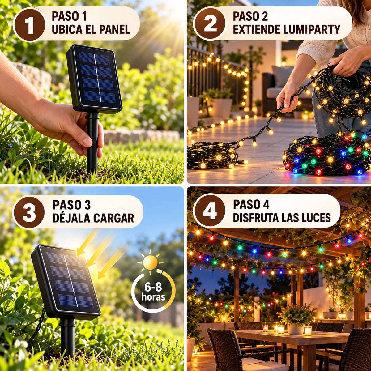 LumiParty® | 20 Metros de Luz y Color