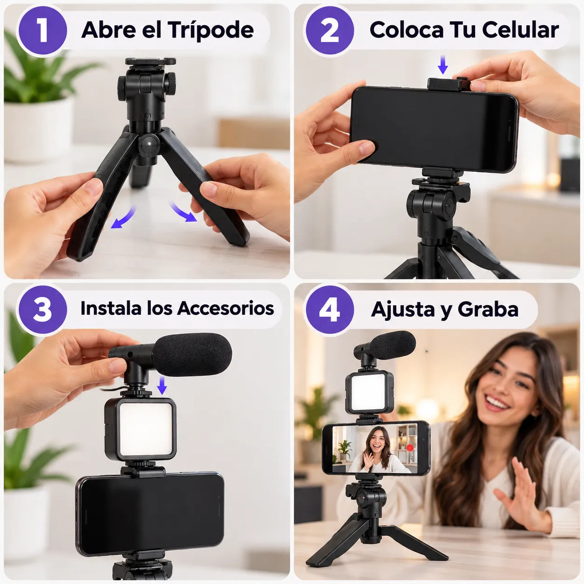 CreatorKit® | Trípode Soporte Extensible