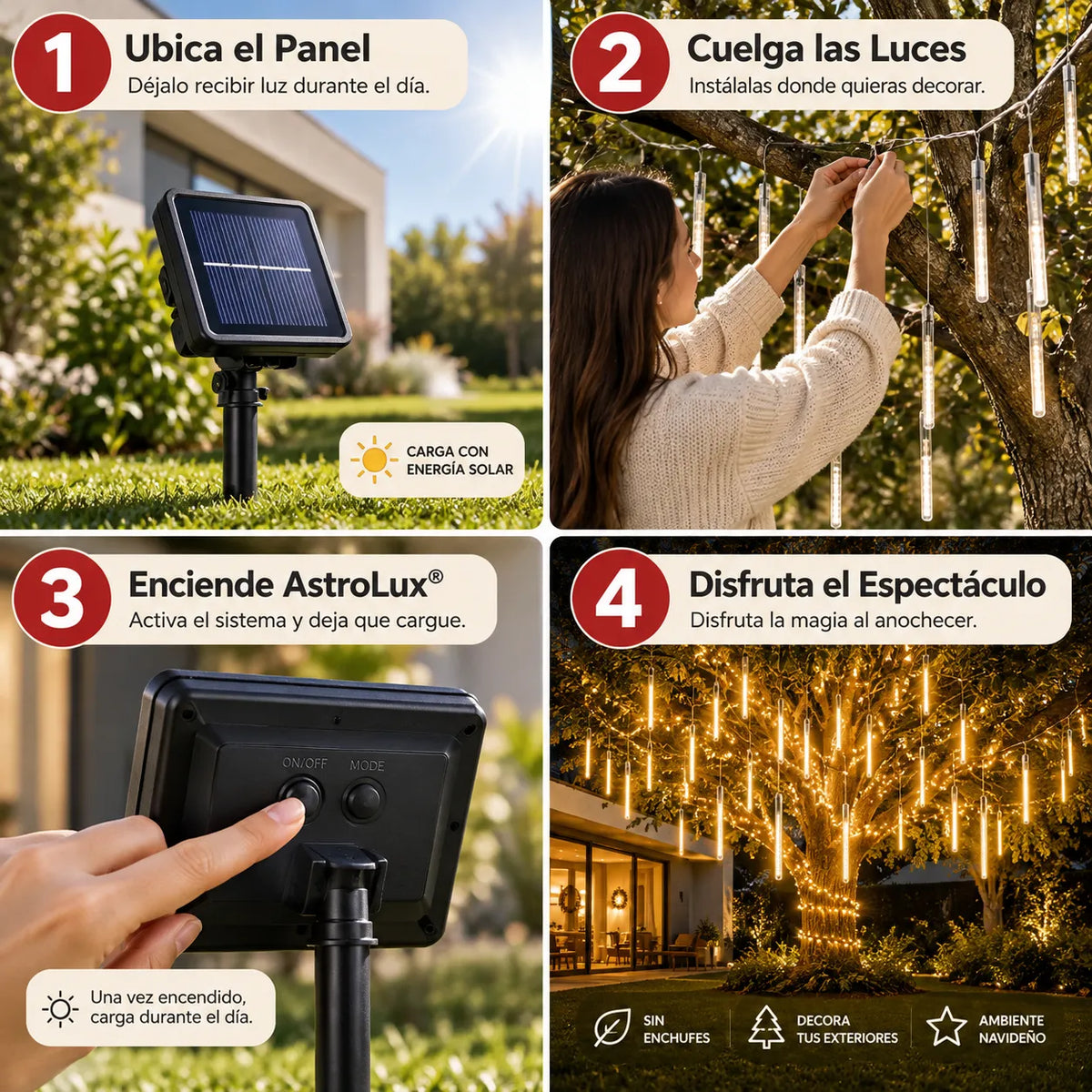 AstroLux® | Lluvia de Meteoritos Navideña