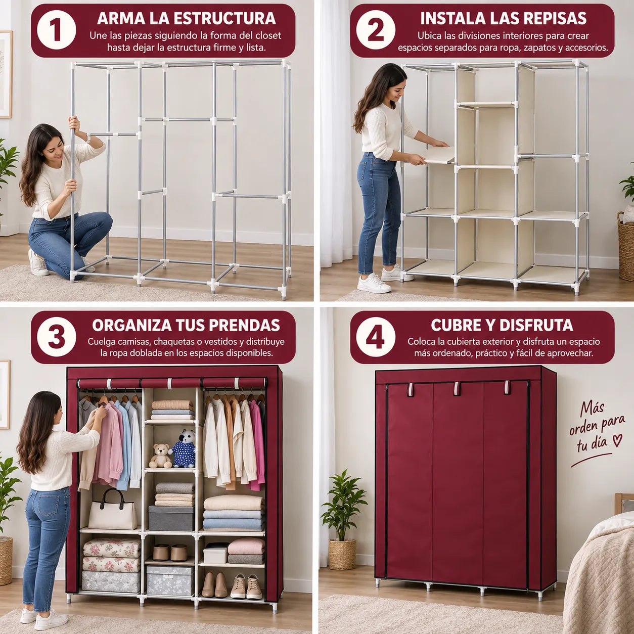 ClosetPro® | Más Espacio para tu Ropa