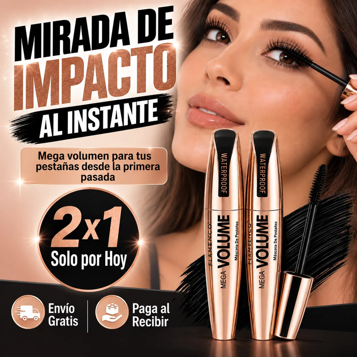 Mascara de Pestañas Flamenco® - Mega Volumen