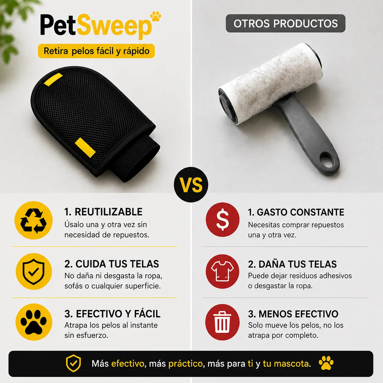 PetSweep | Retira pelos fácil y rápido