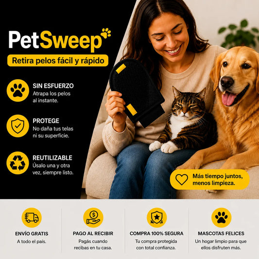 PetSweep | Retira pelos fácil y rápido