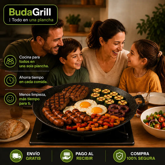 BudaGrill | Todo en una plancha