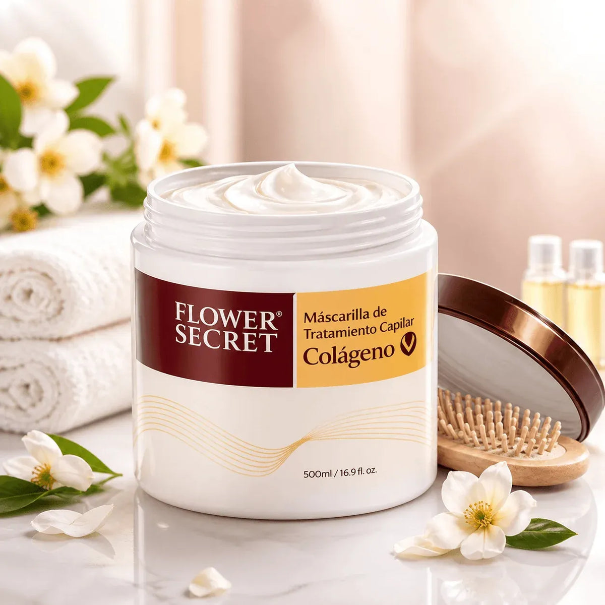 Mascarilla Capilar Colágeno | Flower Secret® - Pack 2