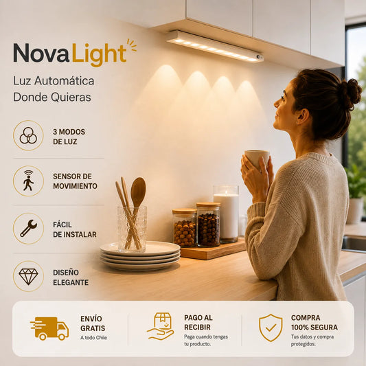 NovaLight | Luz Automática Donde Quieras