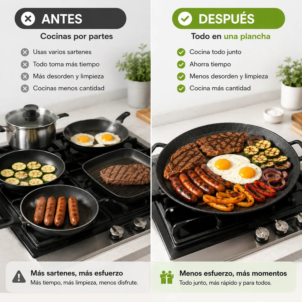 BudaGrill | Todo en una plancha