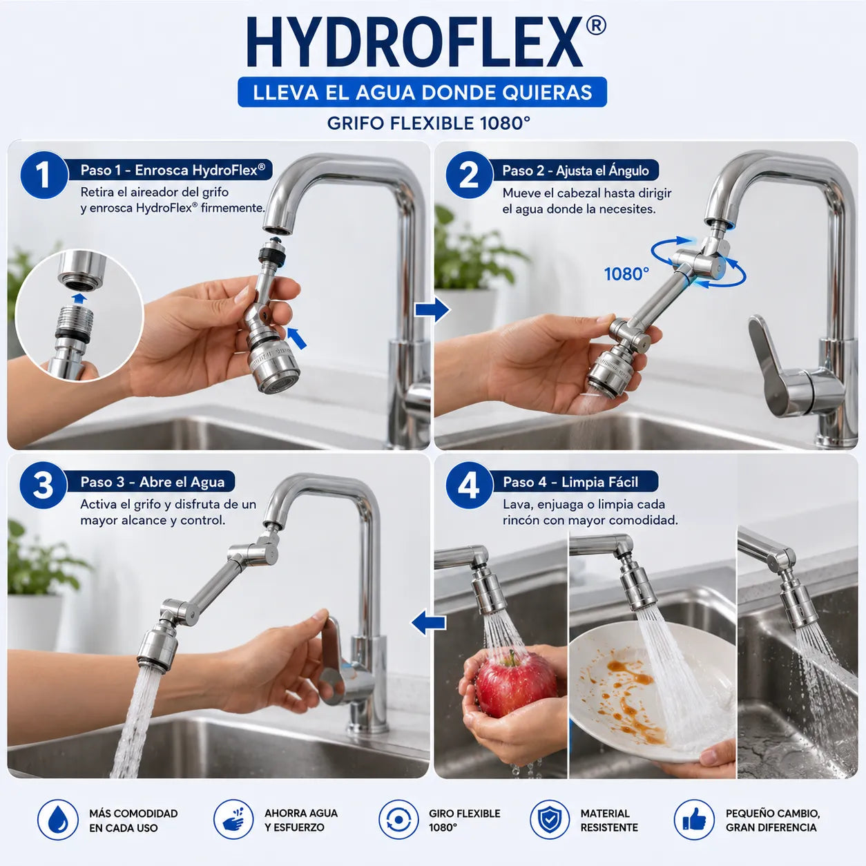 HydroFlex® | Lleva el Agua Donde Quieras