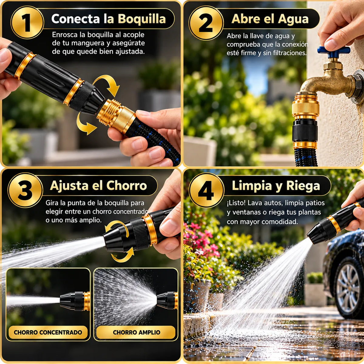 Boquilla de Riego Alta Presion