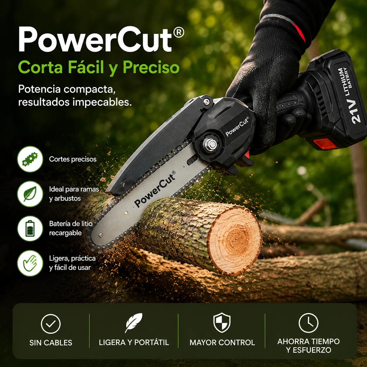 PowerCut® | Corta Fácil y Preciso