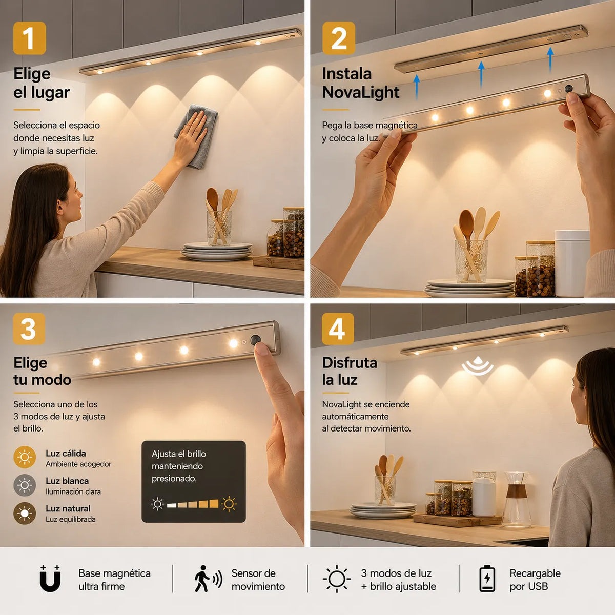 NovaLight | Luz Automática Donde Quieras
