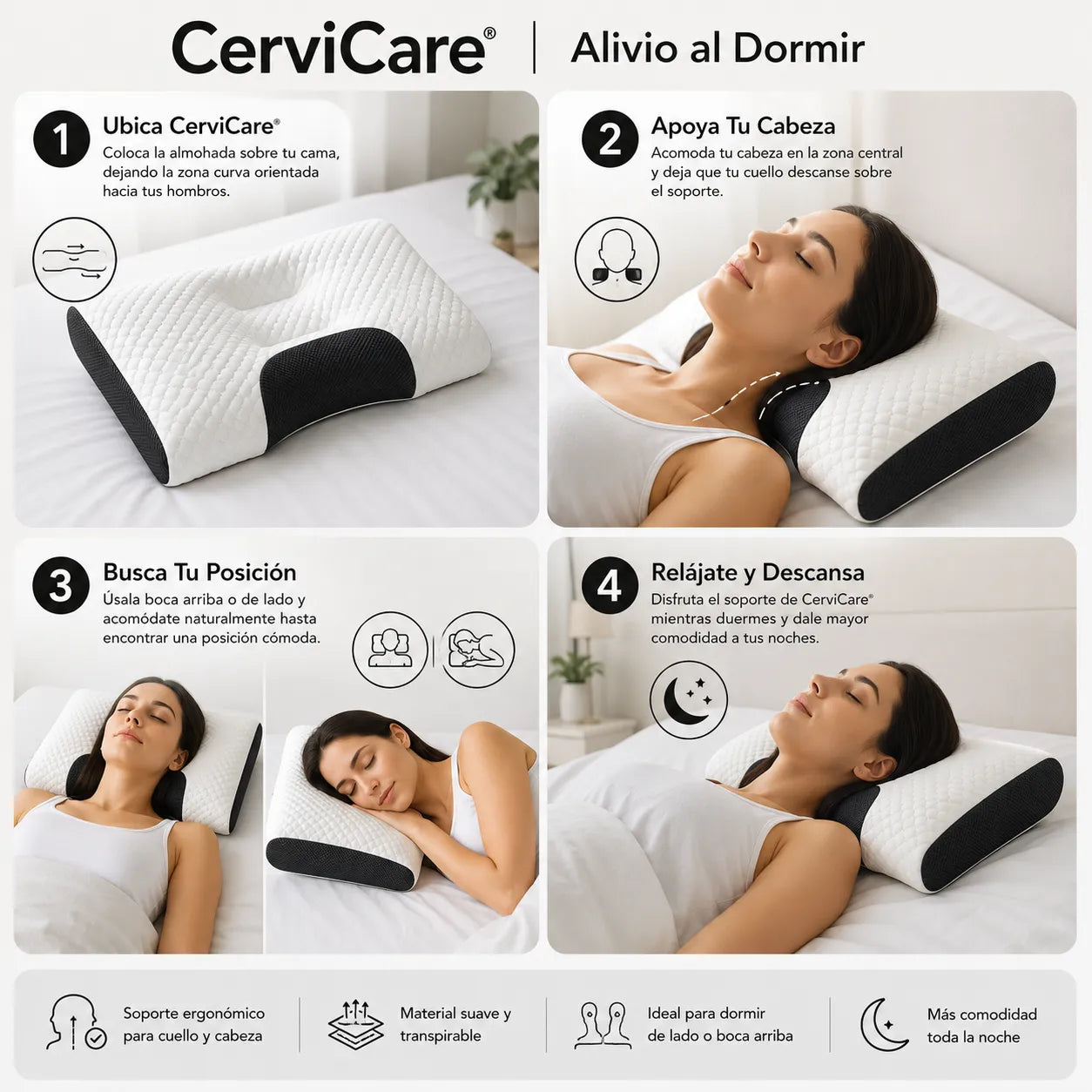 CerviCare® | Alivio al Dormir