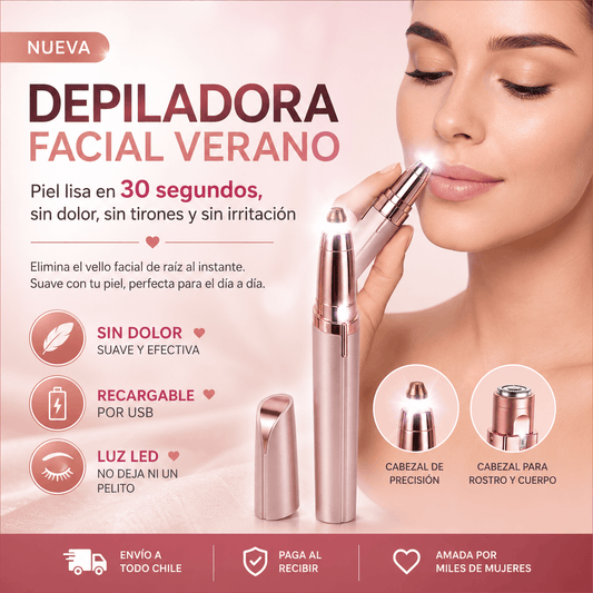 DEPILADORA FACIAL Y NARIZ VERANO