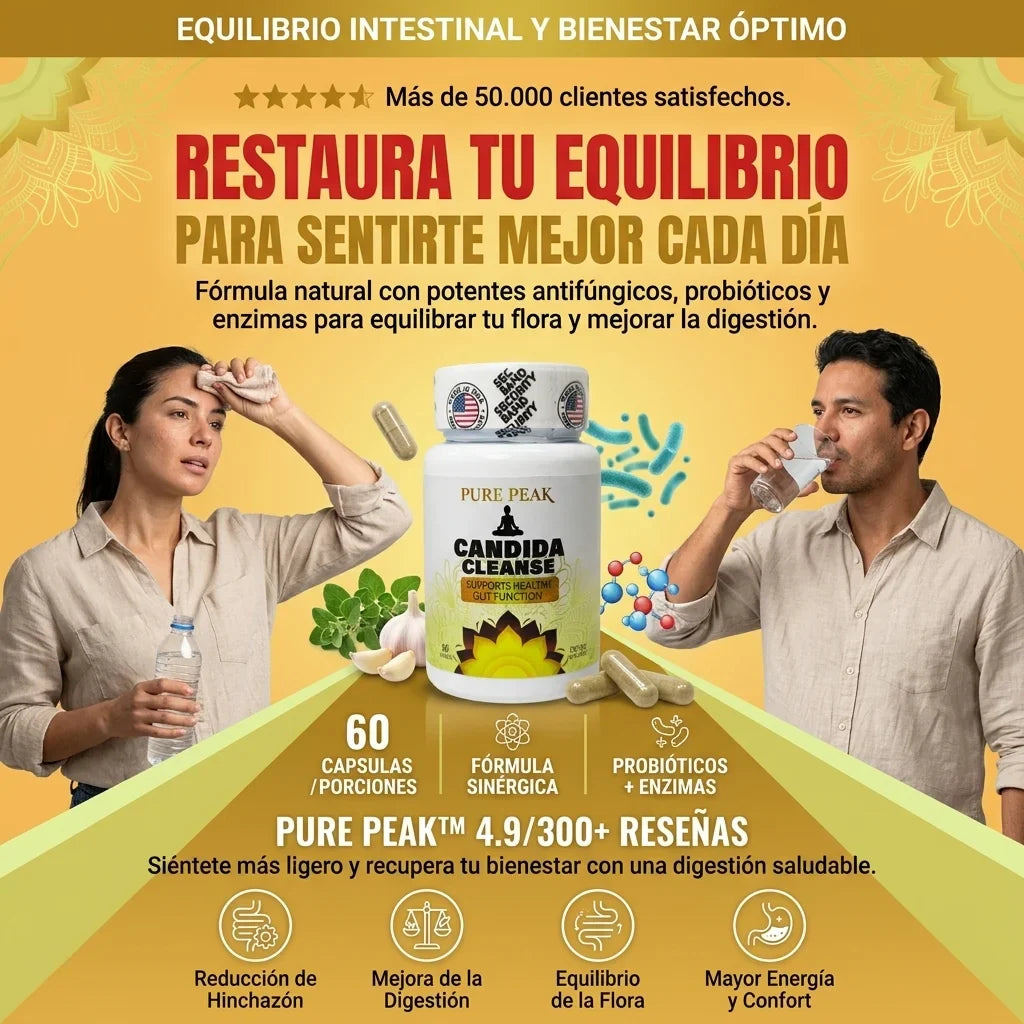 Candida Cleanse - Limpia Tu Cuerpo, Renueva Tu Vida