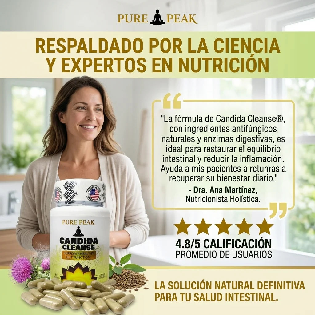 Candida Cleanse - Limpia Tu Cuerpo, Renueva Tu Vida